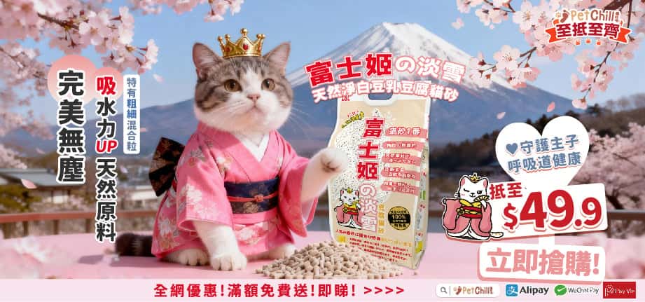 【富士姬之淡雪❄️｜天然淨白豆乳豆腐貓砂