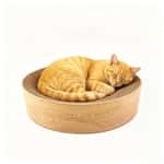 【Kit Cat 水晶貓砂 Exchange item】瓦楞紙 嚴選貓窩 燕麥奶色 大碼 [約41cm x 10cm] 款式隨機