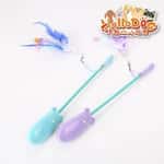 【Fussie Cat 礦物貓砂 Exchange item】HelloDOG 玩具嚴選 貓貓雷射老鼠逗貓棒 1件 (隨機款)