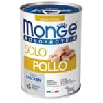 Monge Monge 貓罐頭 單一蛋白系列 雞肉 400g (MO4212) (新舊包裝隨機發貨)