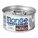 Monge Monge 貓罐頭 單一蛋白系列 水牛肉 80g (MO3826) (新舊包裝隨機發貨)