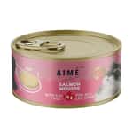 Aime Kitchen AIME Kitchen 貓罐頭 無穀物慕絲營養貓罐 殿堂主食系列 香滑三文魚慕絲 75g (TSM75)