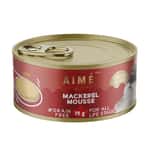 Aime Kitchen AIME Kitchen 貓罐頭 無穀物慕絲營養貓罐 殿堂主食系列 濃滑鯖魚慕絲 75g (TKM75)