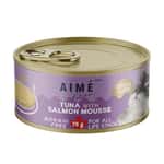 Aime Kitchen AIME Kitchen 貓罐頭 無穀物慕絲營養貓罐 殿堂主食系列 吞拿魚三文魚慕絲 75g (TAM75)