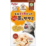 Petio 貓零食 素材 完全無添加 蒸雞胸肉 45g (80605712) 貓零食 寵物零食 Petio 寵物用品速遞