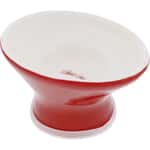 Petio Add Mate Petio Add Mate 貓用 高腳斜口石器防滑易食碗 紅色 (91503592)
