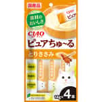 CIAO CIAO 肉泥 貓零食 Pure 超奴醬 雞肉 14g×4入 (SC-534)