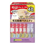 CIAO CIAO 肉泥 貓零食 超奴BOX 化毛球什錦 14g×40入 (SC-427)