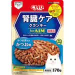 CIAO 貓糧 AIM夾心乾糧 腎臟加護 木魚片入鰹魚味 170g (P-156) 貓糧 貓乾糧 CIAO 寵物用品速遞