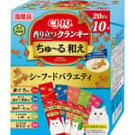 CIAO 貓零食 脆粒拌醬 海鮮風味 20g×10入 (P-485) 貓零食 寵物零食 CIAO 貓零食 寵物零食 寵物用品速遞