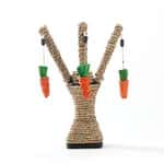 【Kit Cat 水晶貓砂 Exchange item】HelloDOG 玩具嚴選 貓抓柱 劍麻樹杈紅蘿蔔