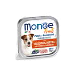 【Hills Hills 換購品】Monge Fruits 狗餐盒 火雞藍莓 100g (MO3208) (新舊包裝隨機發貨)