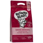 Meowing Heads Meowing Heads 貓糧 無穀物全天然年⾧貓配方 三文魚雞肉 3kg 或 (2包1.5kg夾袋) (MHSM3) (深紅)