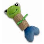 Billipets Billipets 狗玩具 絲瓜絡綿繩發聲玩具 青蛙 18cm (NS-12094)