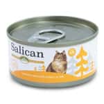 Salican Salican 貓罐頭 白肉吞拿魚鳀魚啫喱 85g 橙 (001972)