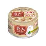 CIAO CIAO 貓罐頭 豪華貓罐頭 黑毛和牛+金槍魚+雞肉 80g (啡) (A-146)