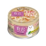 CIAO CIAO 貓罐頭 豪華貓罐頭 鰹魚+金槍魚+雞肉 80g (A-145)