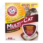 礦物貓砂 ARM & HAMMER貓砂 特強凝結力配方 Multi Cat 40lbs (02406)