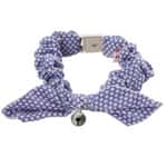 貓頸帶 Petio 田園風蝴蝶結頸帶 鹿紋 紫色 (貓用) (91601887)