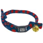 貓頸帶 Petio 貓小町日式鈴鈴頸帶 鞠花紋 (貓用) (91602637)