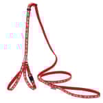 其他 Petio 貓小町和風胸帶牽引繩 紅色山茶花 (貓用) (91602367)