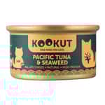 KOOKUT KOOKUT 貓罐頭 天然太平洋吞拿魚海藻 70g (WCKUCW1010429)