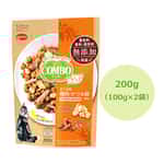 其他 COMBO 貓糧 日本凍乾混合貓乾糧 金槍魚+雞肉+鰹魚片 200g (橙)