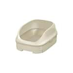 貓砂盆 日本花王 高級貓砂盆 無蓋連托盤套裝 (連木砂+1週份鋒葉樹尿墊)