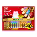 CIAO CIAO 貓零食 日本啫喱果凍棒 金槍魚+鰹魚+雞肉+雞肉女王蟹 15g 40本入 (TSC-136)