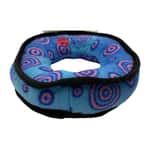 Billipets Billipets 雙層⽑絨布耐咬狗玩具 藍色細圈 15cm (NS-17061BLUE)