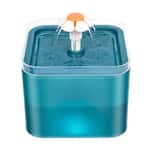 飲食用具 Billipets ⼩花寵物飲⽔器 27cm x 24cm x 18.3cm (顔色隨機) (NS-17072)