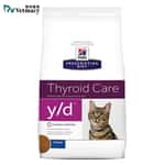 Hills 處方糧 Hills 處方糧 貓糧 y/d 甲狀腺護理配方 4lbs (1497)