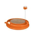 貓抓板 貓爬架 Hagen希勤 貓抓板玩具 Catit系列 圓形體 橙色 (C51097)