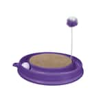 貓抓板 貓爬架 Hagen希勤 貓抓板玩具 Catit系列 圓形體 紫色 (C51094)