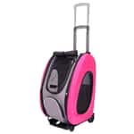 寵物車 IBIYAYA 寵物提包 四合一多功能提包袋 桃紅 (IBI-FC1008-P)