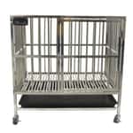 貓籠 狗籠 飛機籠 Solidpet蘇力 寵物籠 貓籠狗籠 不鏽鋼籠 二尺x尺半 (STC-304-302)