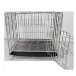 貓籠 狗籠 飛機籠 Solidpet蘇力 寵物籠 貓籠狗籠 鋼枝籠 圓枝底網款 2尺 (STC-304-351)