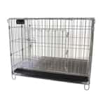 貓籠 狗籠 飛機籠 Solidpet蘇力 寵物籠 貓籠狗籠 鋼枝籠 圓枝底網款 2尺半 (STC-304-352)