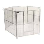 貓籠 狗籠 飛機籠 Solidpet蘇力 寵物籠 貓籠狗籠 不鏽鋼方通圍欄 大號 (STC-304-373)