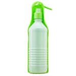 飲食用具 狗狗水壺 外出自動餵水器 500ml (綠)