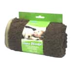 寵物床墊 狗床墊 Miko 舒適軟毯 紅咖色 60cm x 40cm (DG-113)