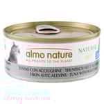 Almo Nature Almo Nature HFC 貓罐頭 天然系列 吞拿魚+白飯魚 150g (5127)