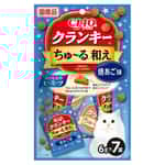 CIAO CIAO 貓零食 日本夾心貓餅 燒飛魚 6g 7袋入 (P-344)