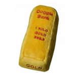 Doggie Goodie Doggie Goodie 狗玩具 物件系列 金條 (1600DG)