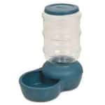 飲食用具 Petmate Aspen Pet LeBistro系列 自動餵食器 座地款 大 藍色 18lbs (24579)