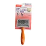 皮膚毛髮護理 Petiy Beauty 用具嚴選 兩段結構木柄鋼絲梳毛刷 細碼 (短毛貓犬用) (Y91024)