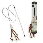 逗貓棒 Petio necoco 天然麻繩潔齒球 木天蓼逗貓棒 附絲帶 (91602354)