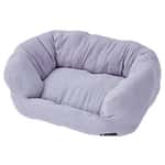 寵物床墊 狗床墊 Petio Porta 犬用柔軟雙層紗可手洗透氣睡床 L 灰色 (91603025)