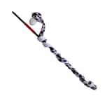 逗貓棒 Billipets 逗貓棒 超⻑⽑絨動物頭系列 黑白牛 70cm (NS-16125B)