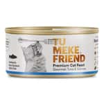 TU MEKE FRIEND TU MEKE FRIEND 貓罐頭 新西蘭海域三文魚及吞拿魚 85g (TMF3130)